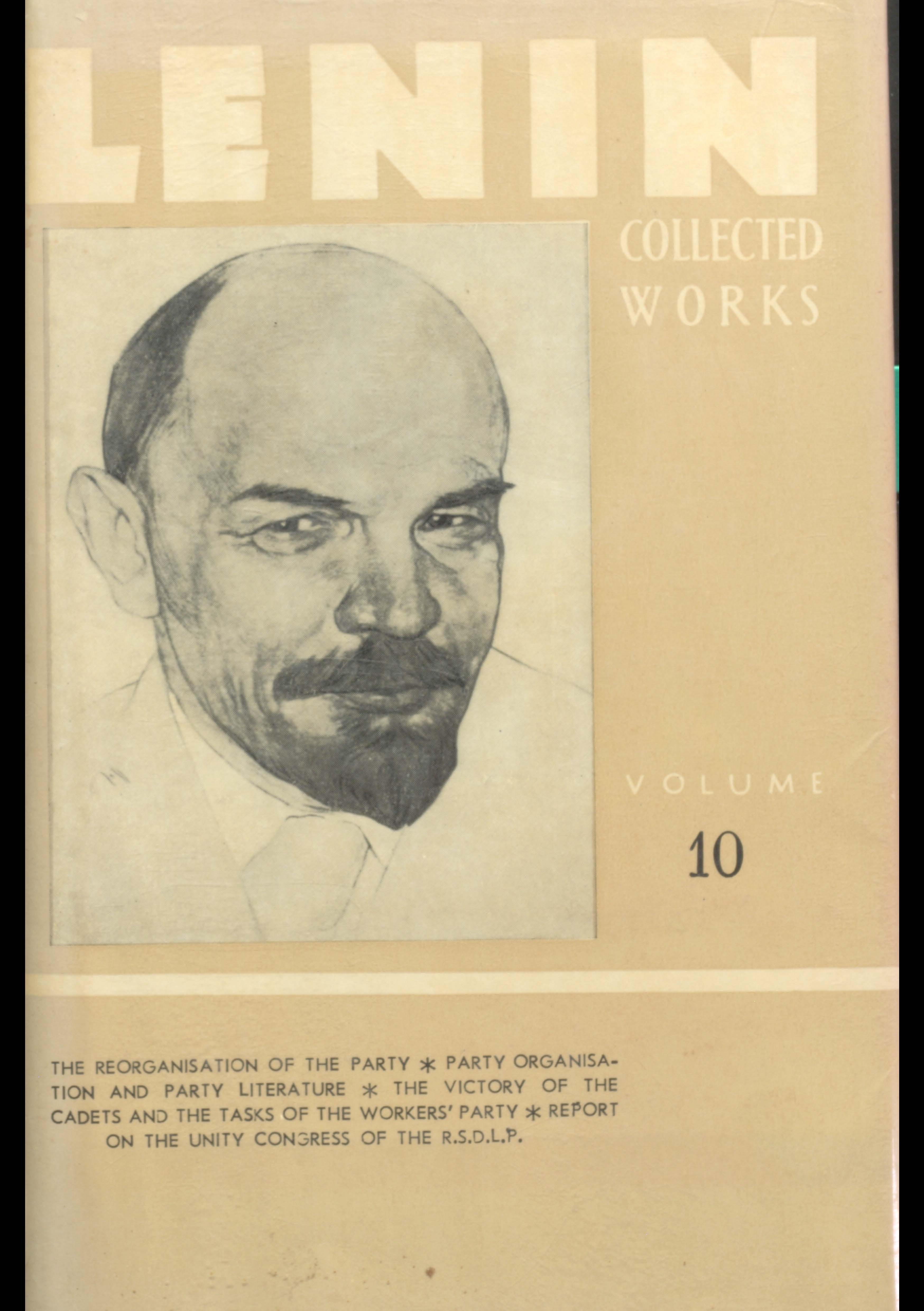 Lenin Collected Works [ June - November 1905 - June 1906  Vol - 10 ]