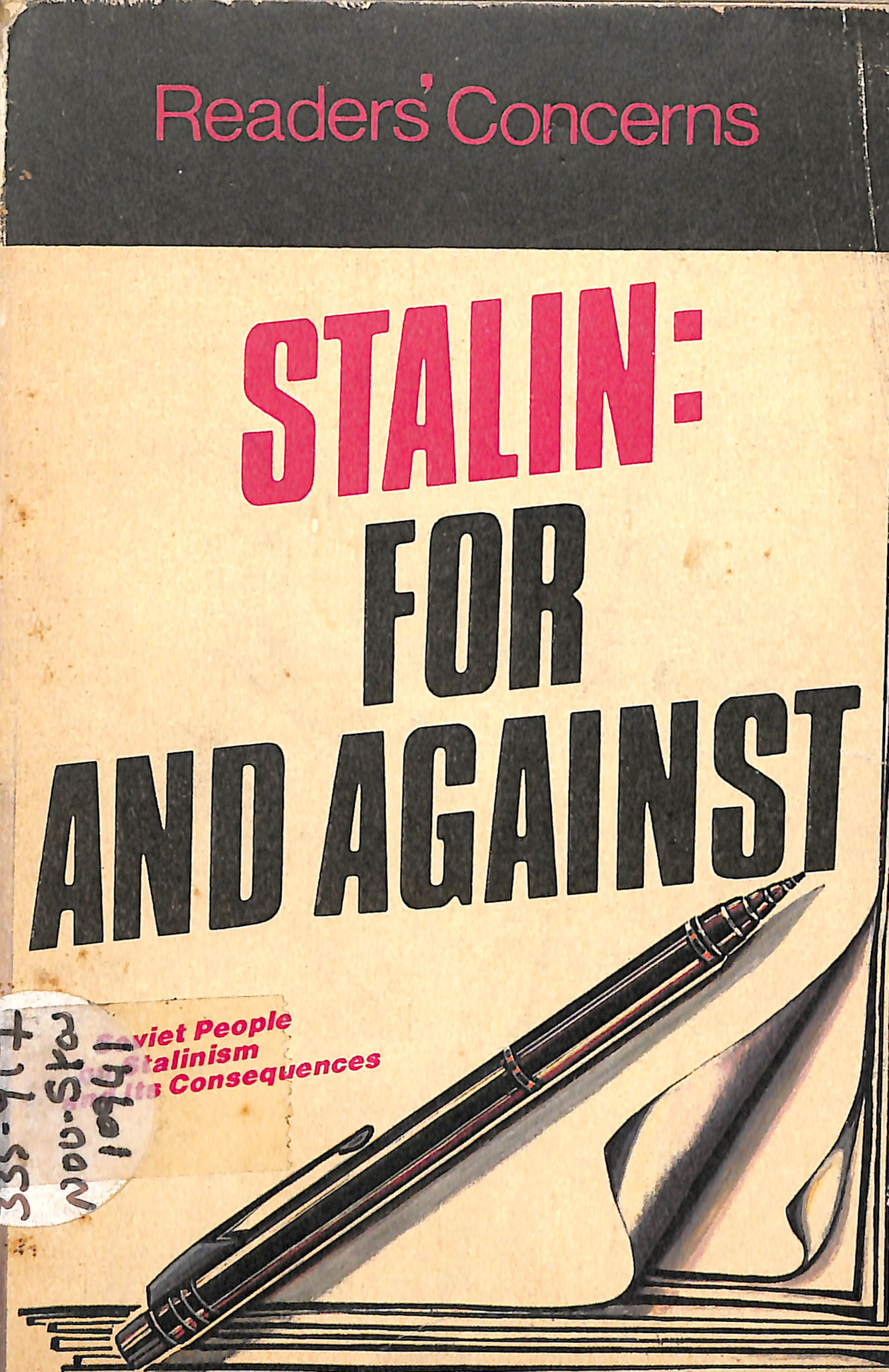 STALIN FOR AND AGAINST
