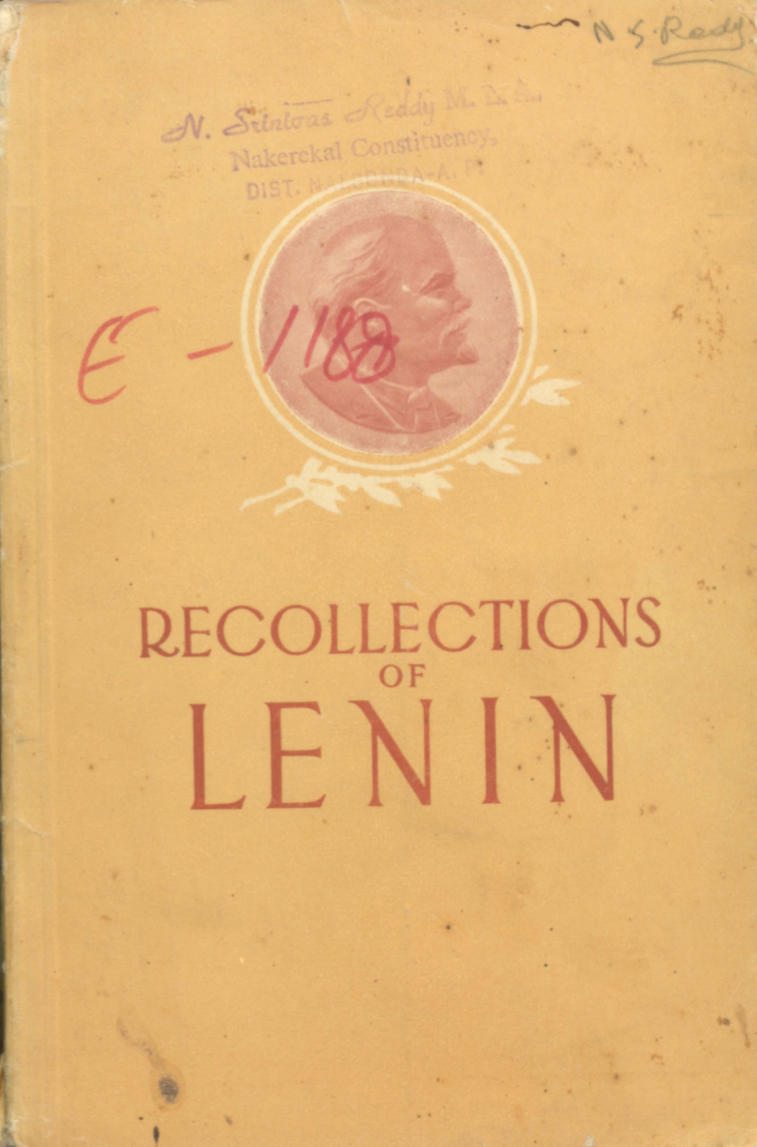 Recoliections of lenin