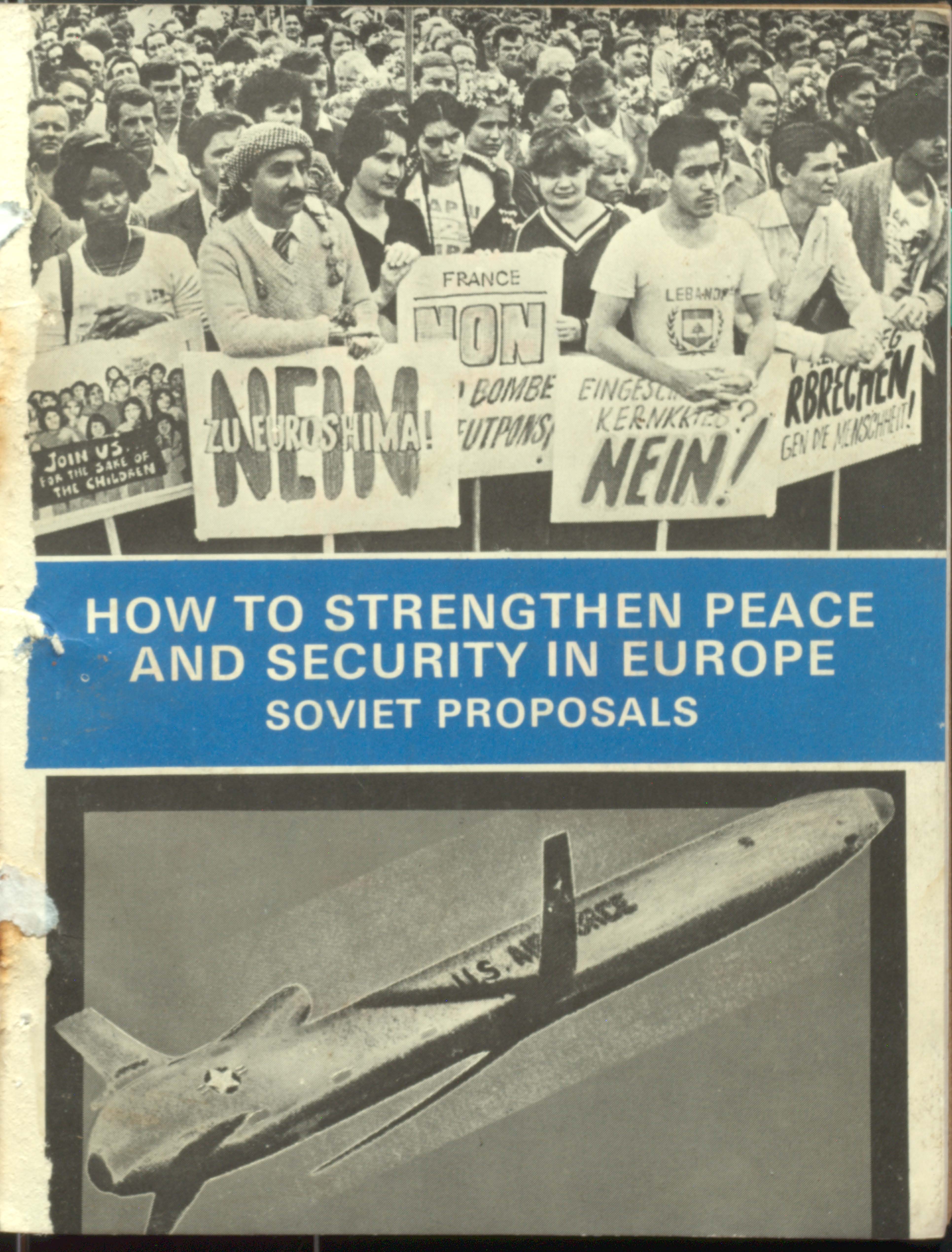 How To Strengthen Peace And Security In Europe Soviet Proposals
