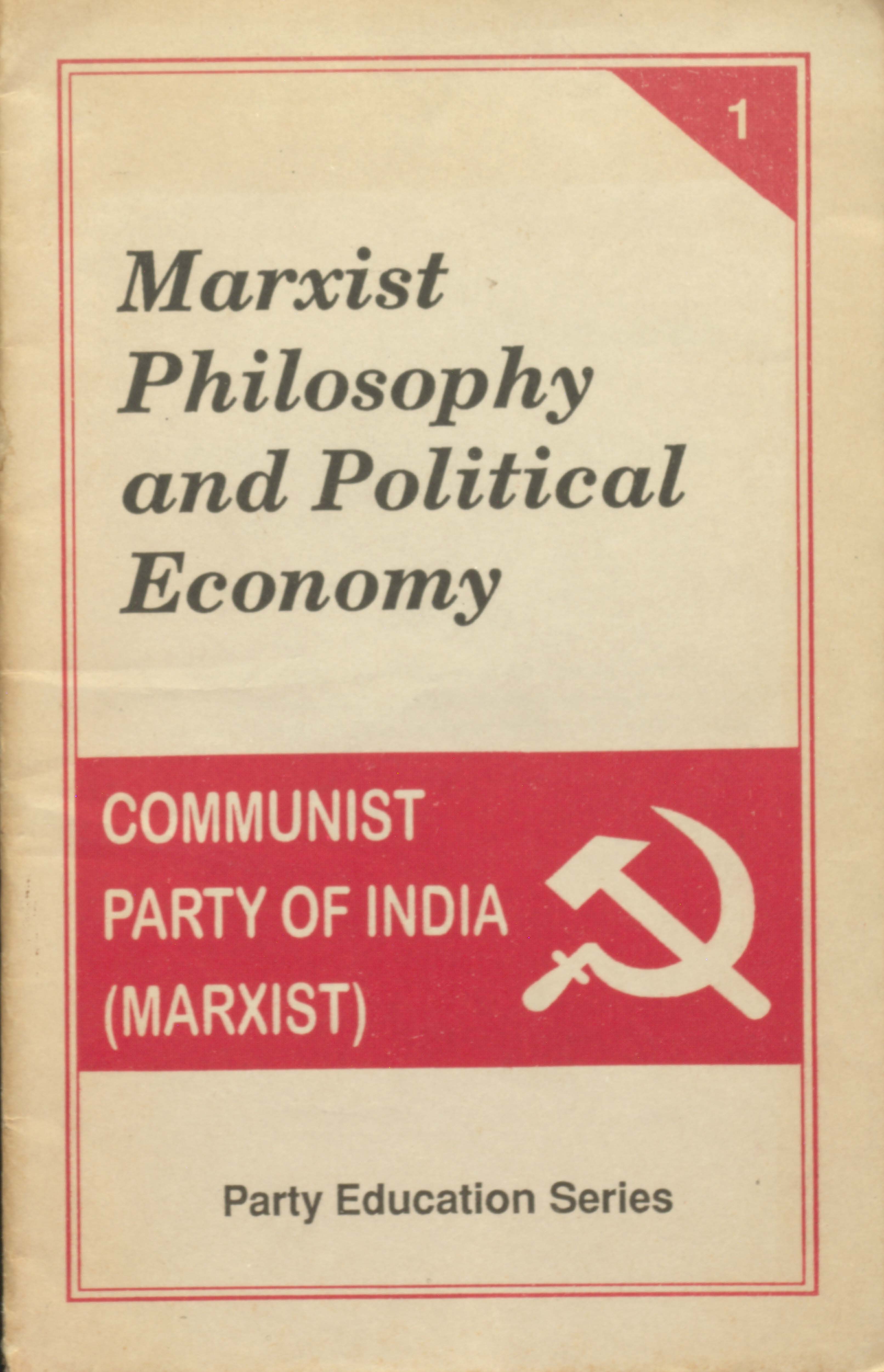 Marxist Philosophy and Politiacal Economy (cpi)