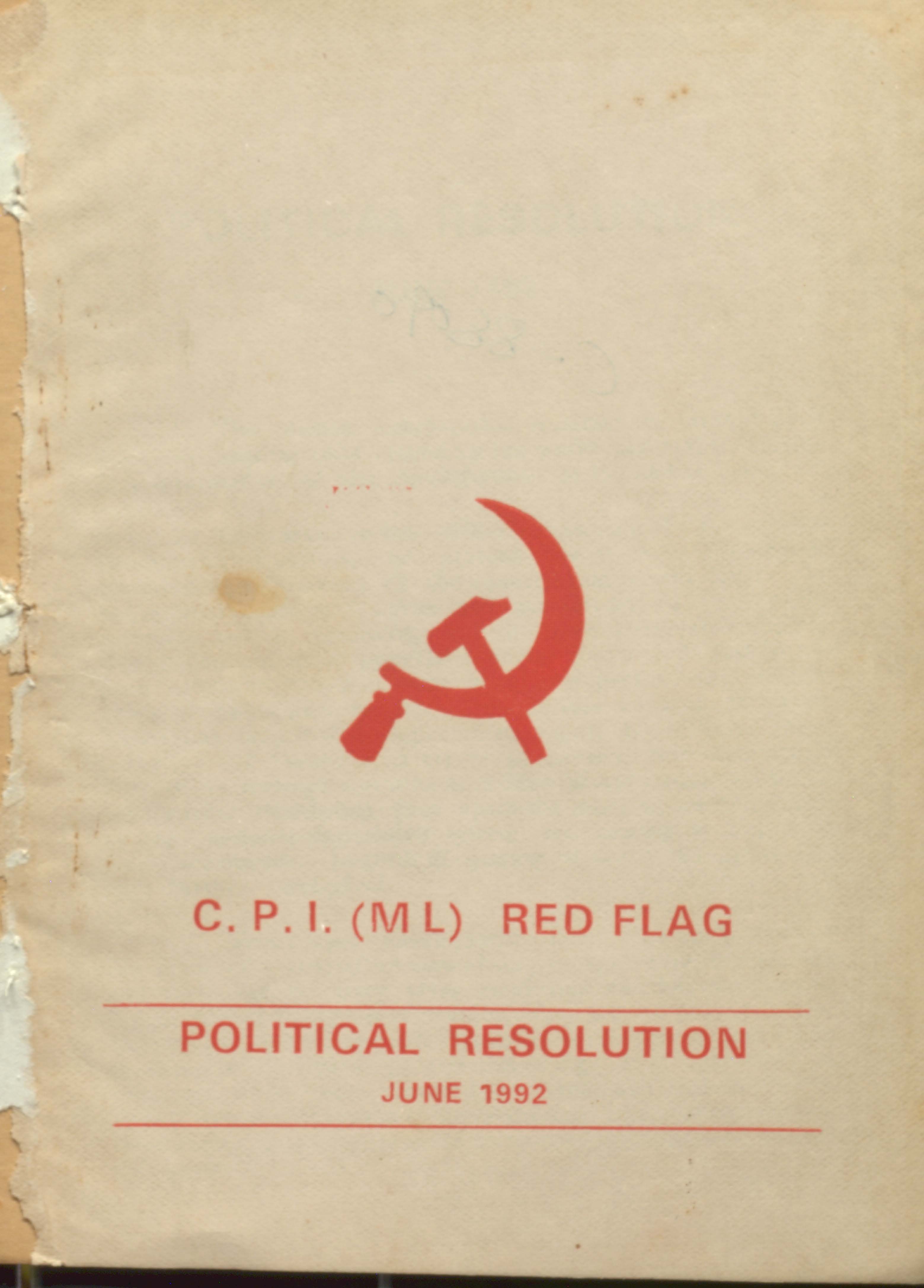 Political Resolution June 1992