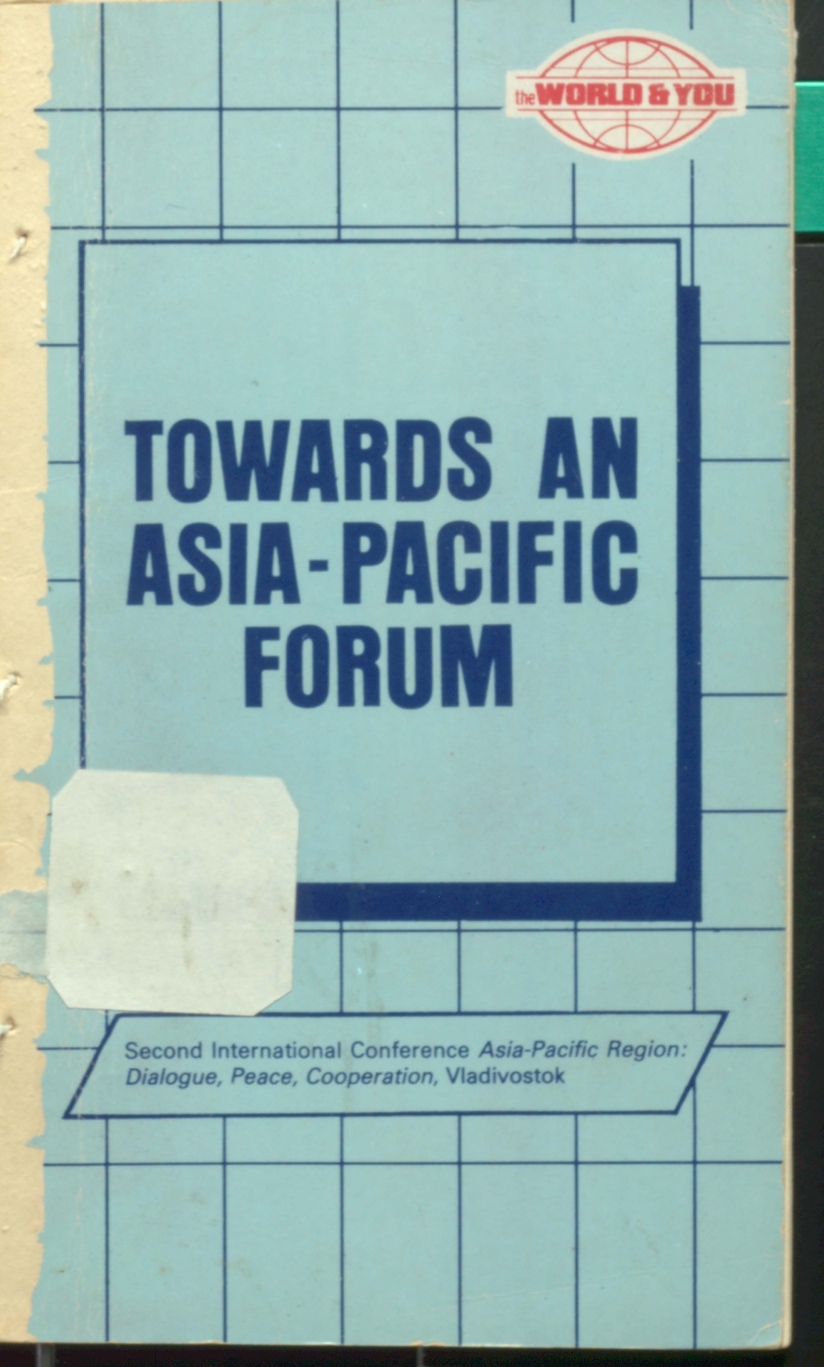 Towards An Asia-Pacific Forum