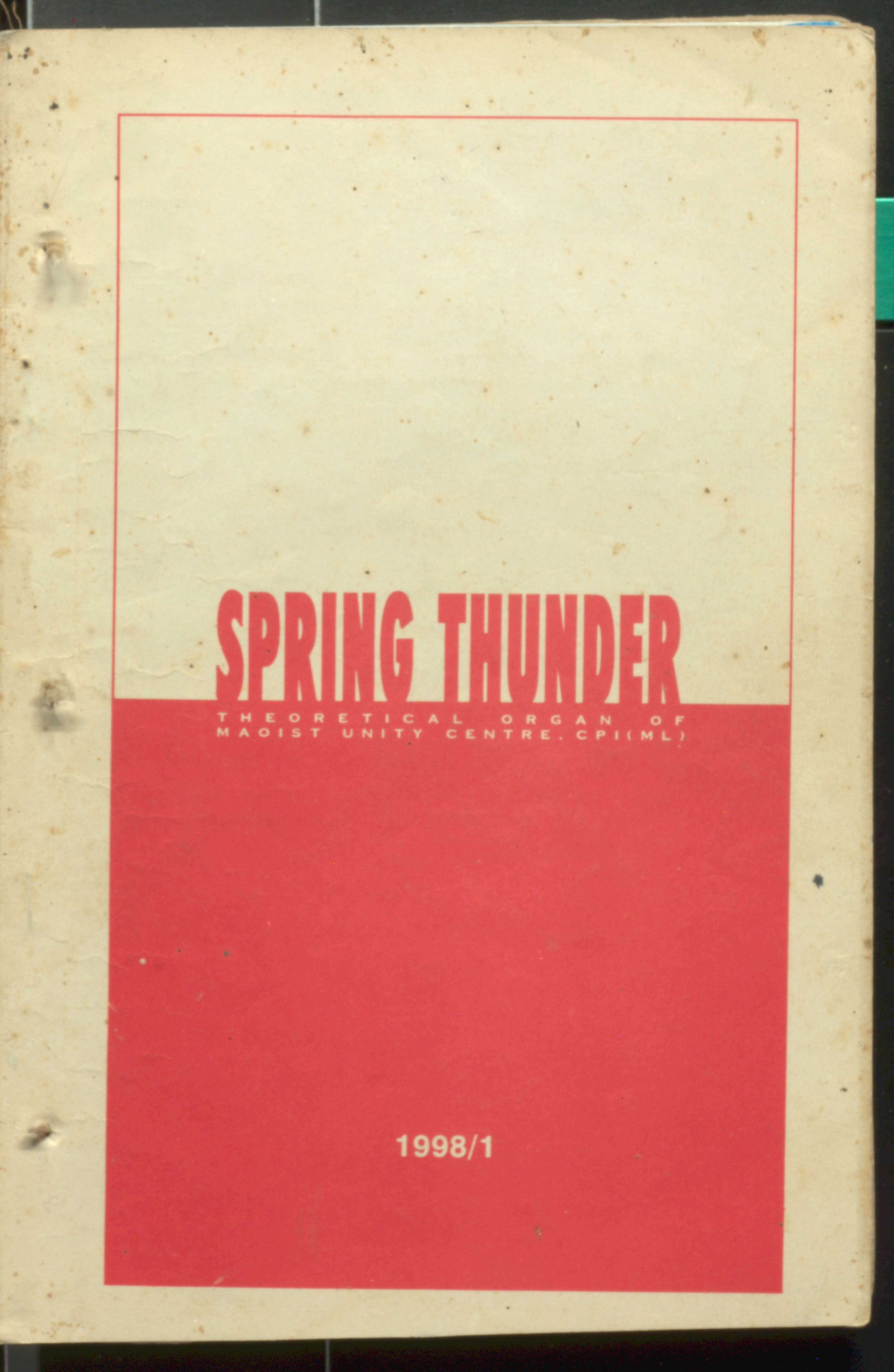 Spring Thunder 1998/1