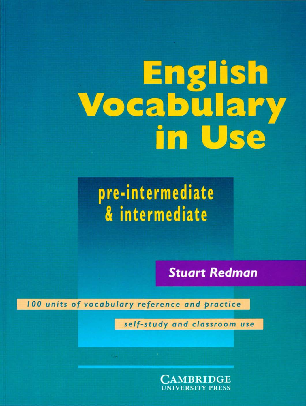 Cambridge - English Vocabulary in Use - Pre-intermidate