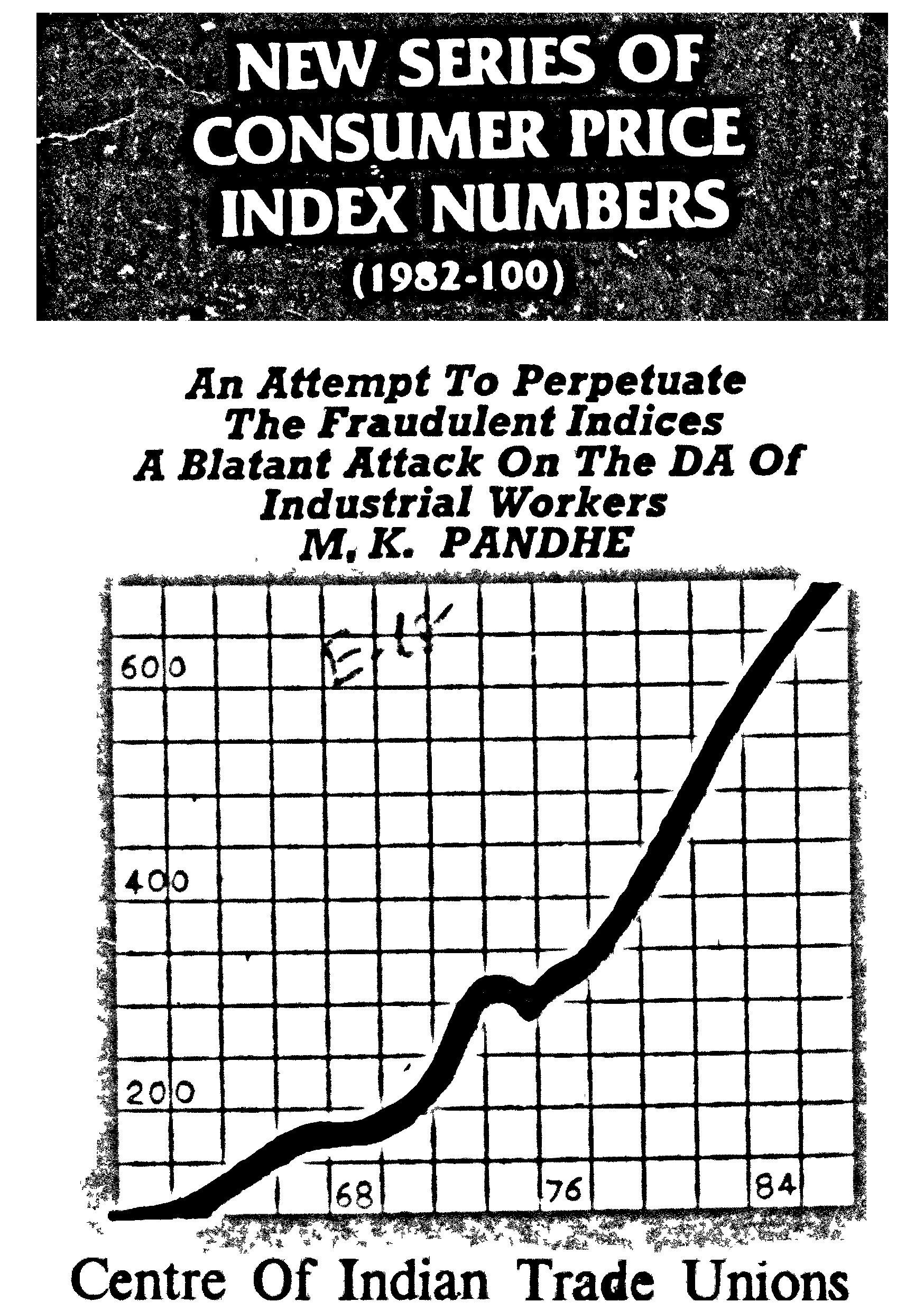 New Series of Consumer Price Index Number (1982 - 100)