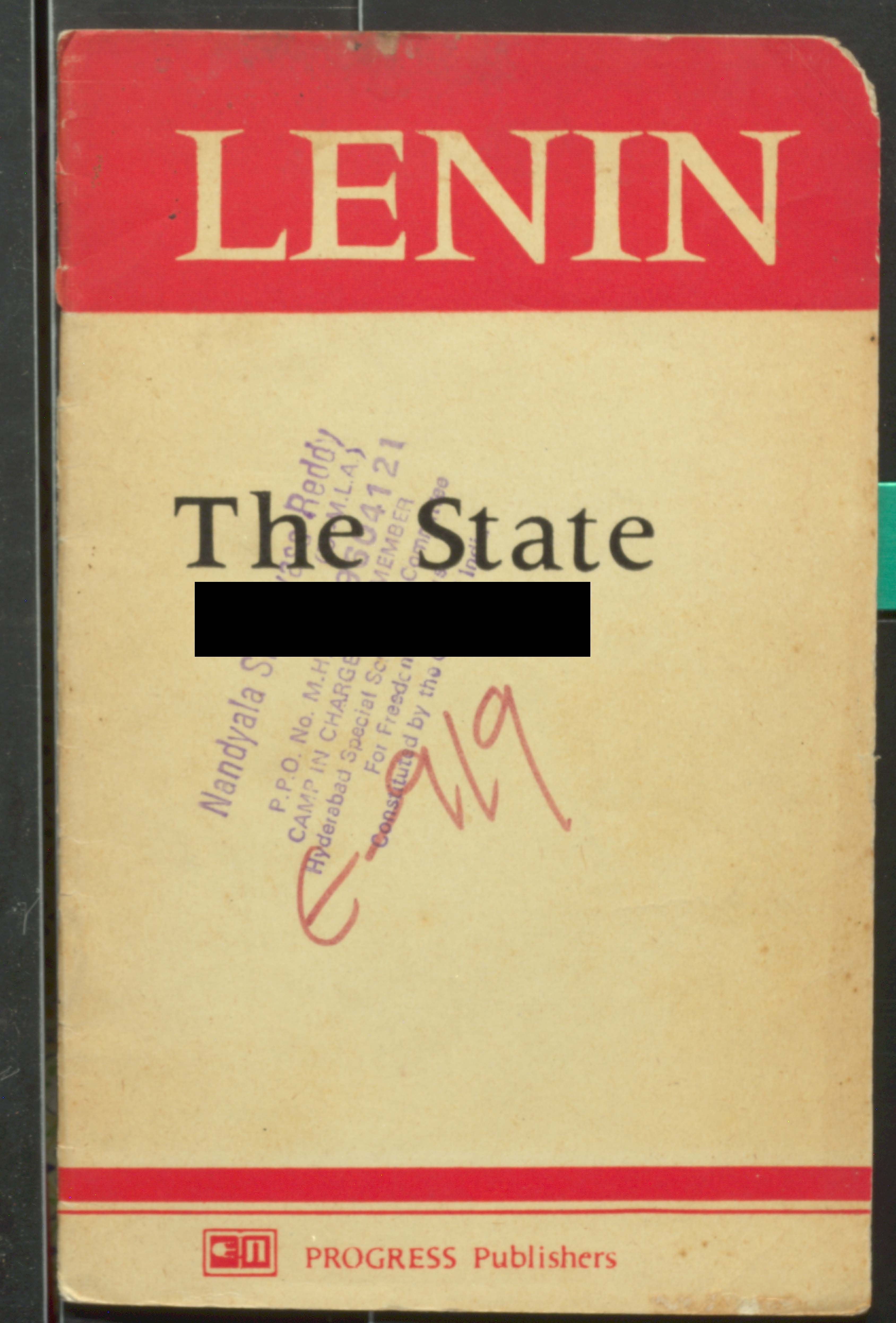 Lenin The State