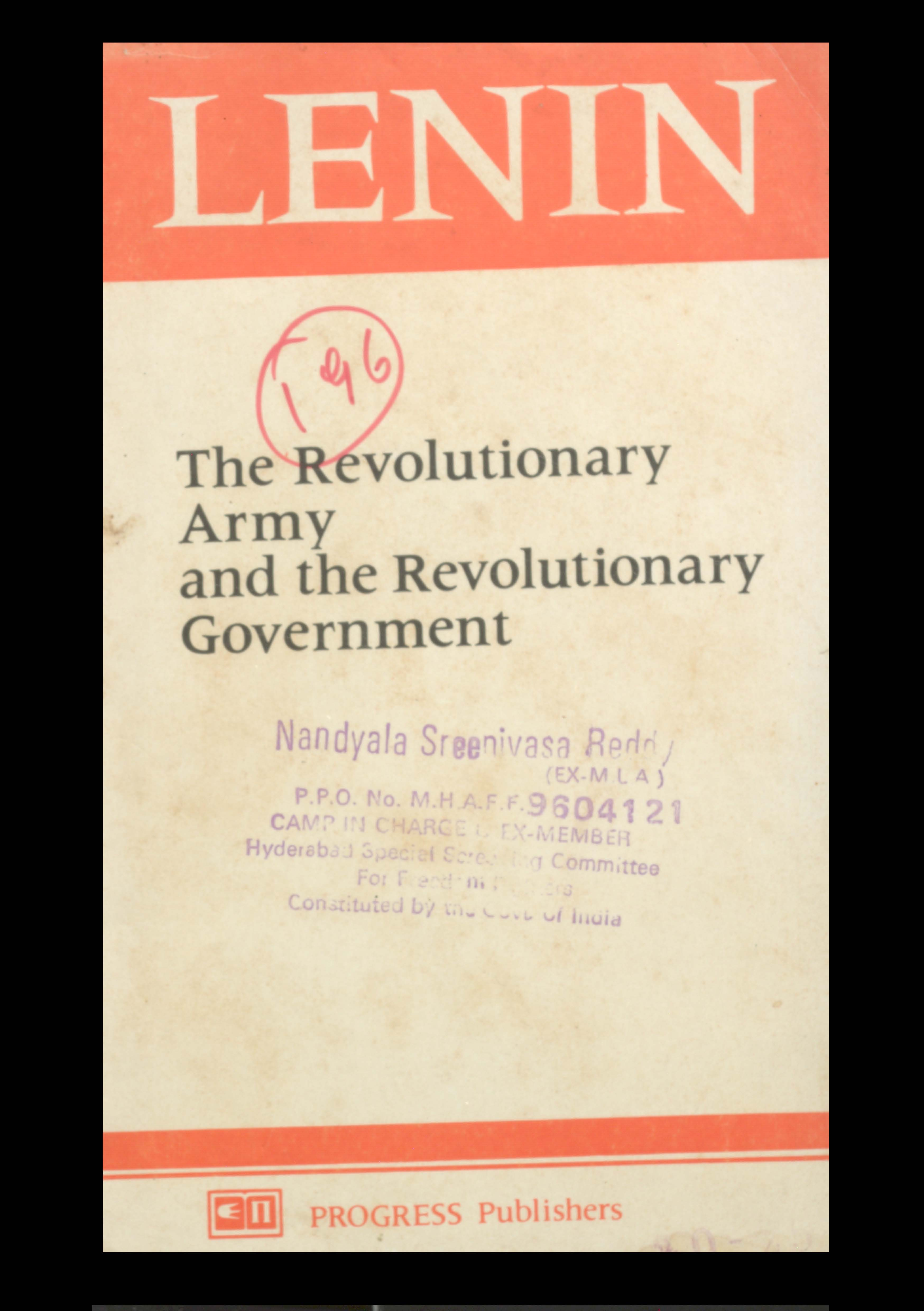 Revolutionary Army and the Revolutionary Governament