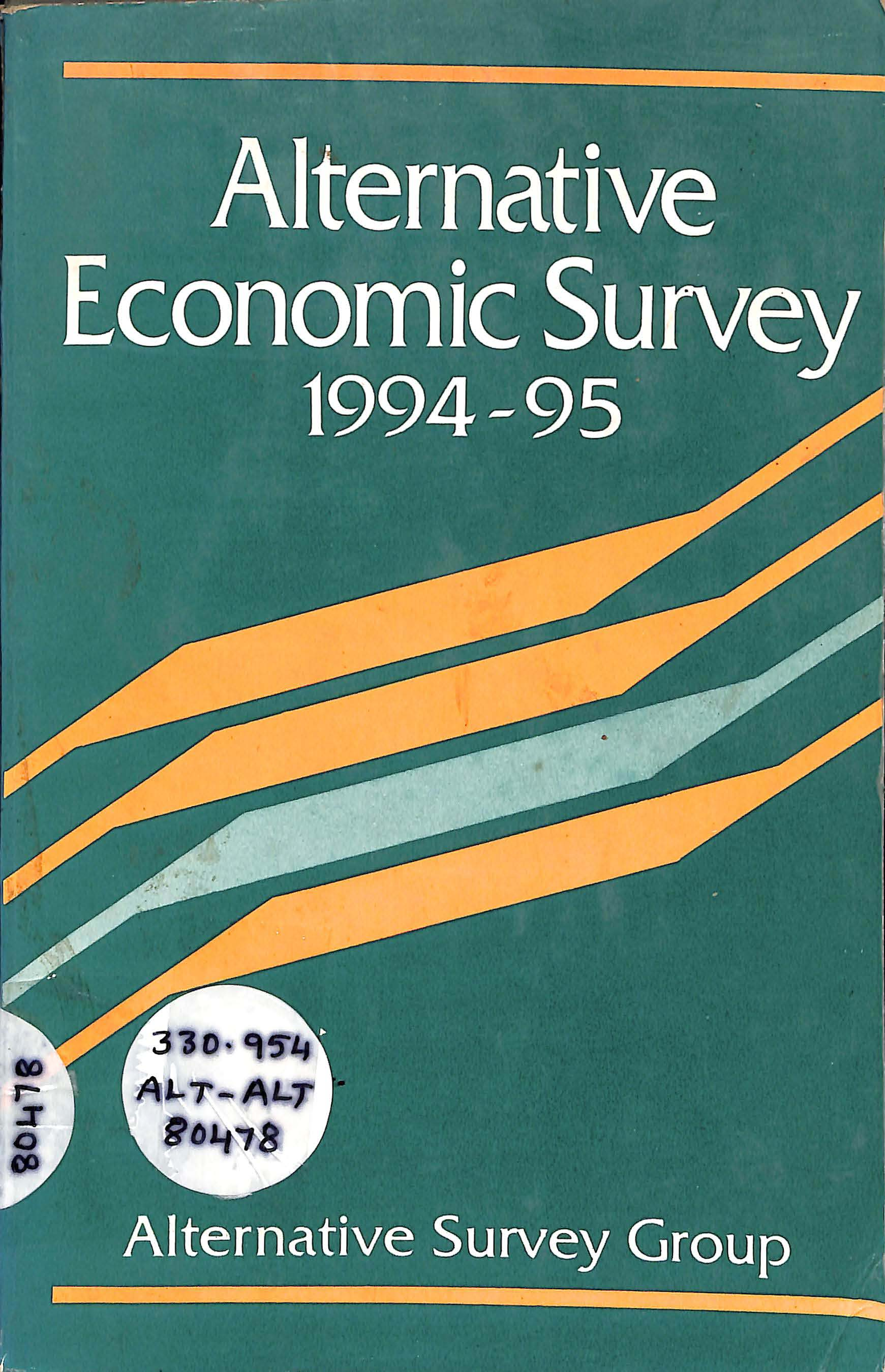 Alternative Economic Survey 1994-95