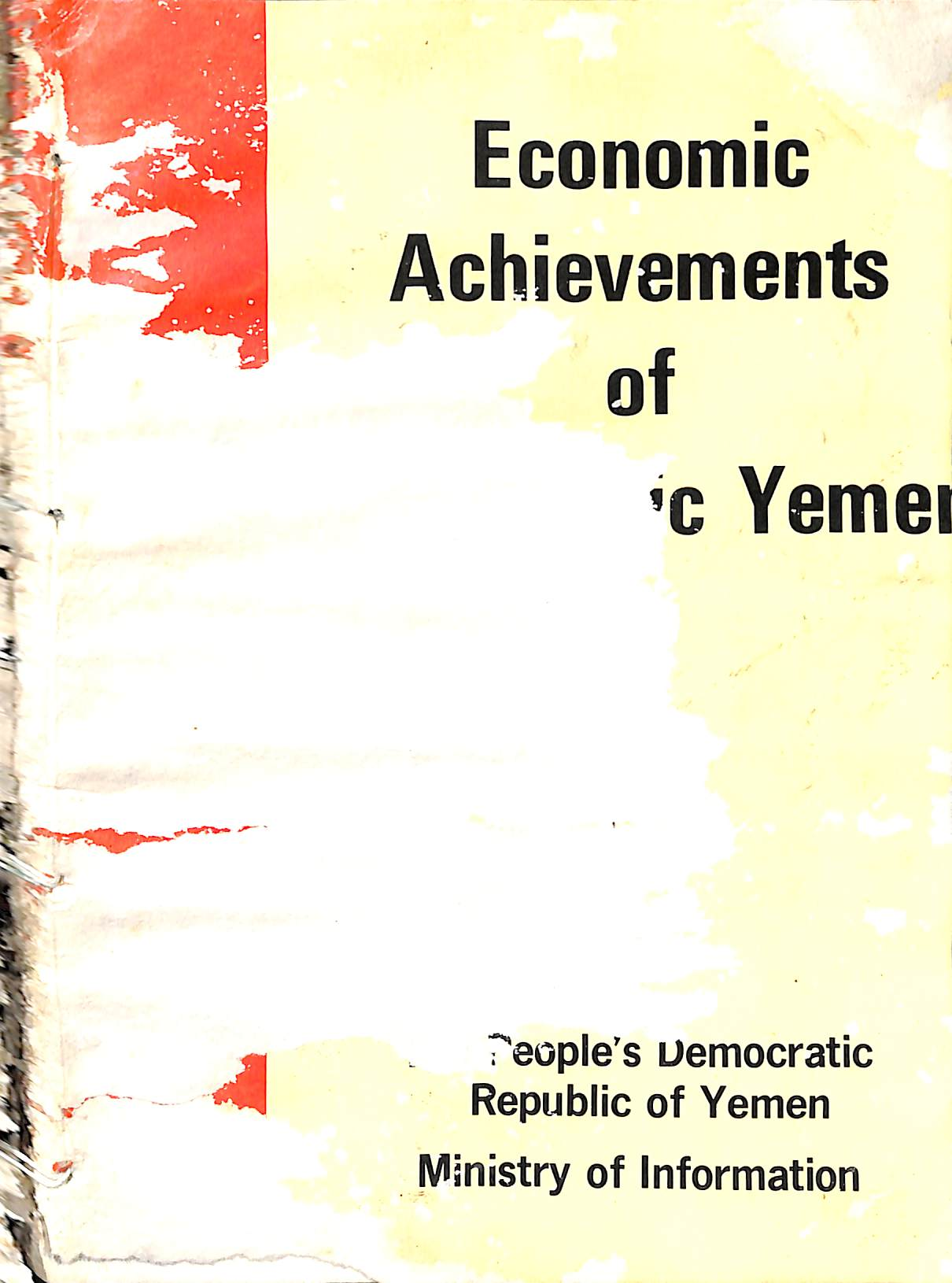 Economic Achievements of Democratic Yemen