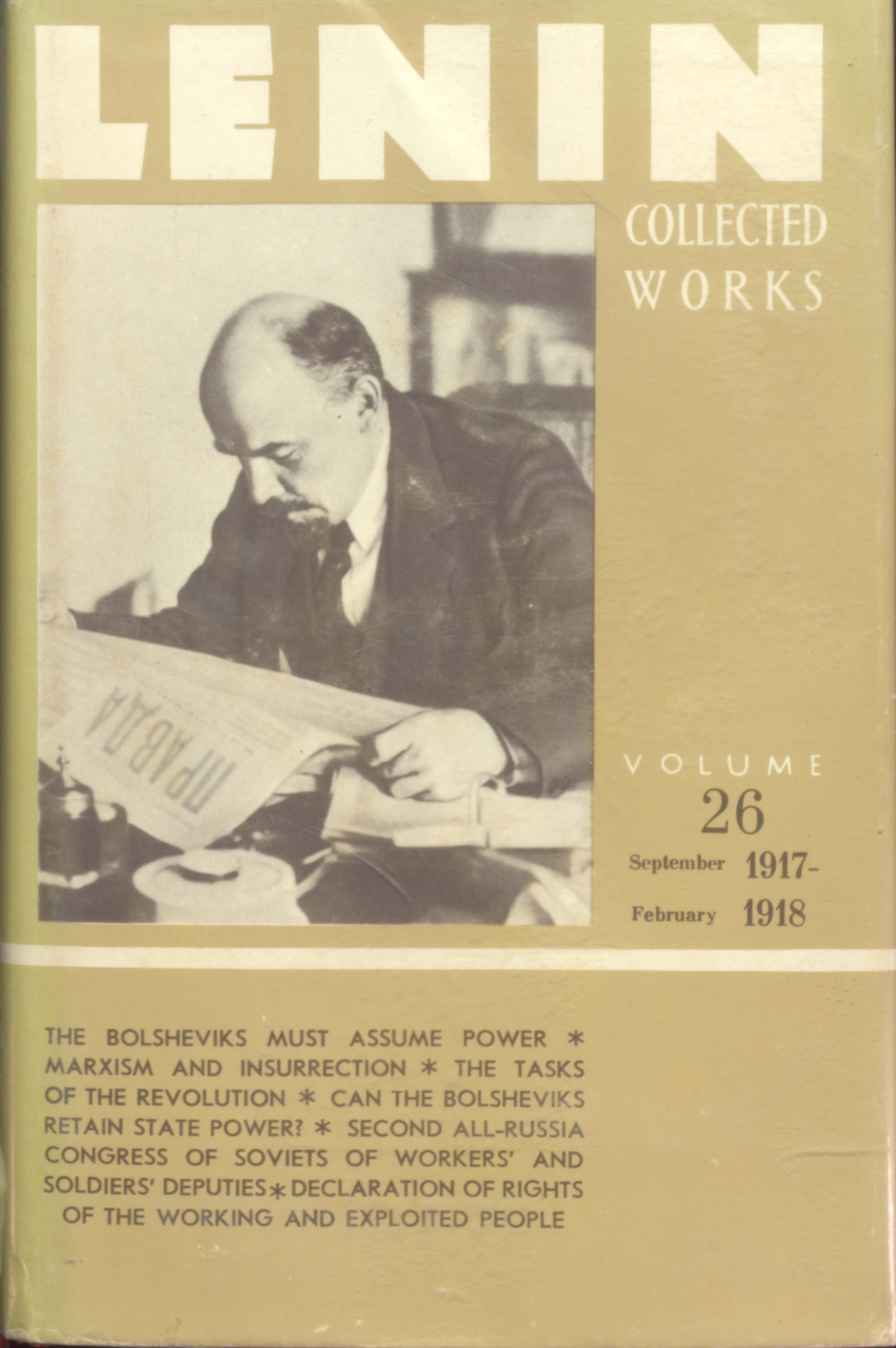 Lenin Collected  Works Vol - 26