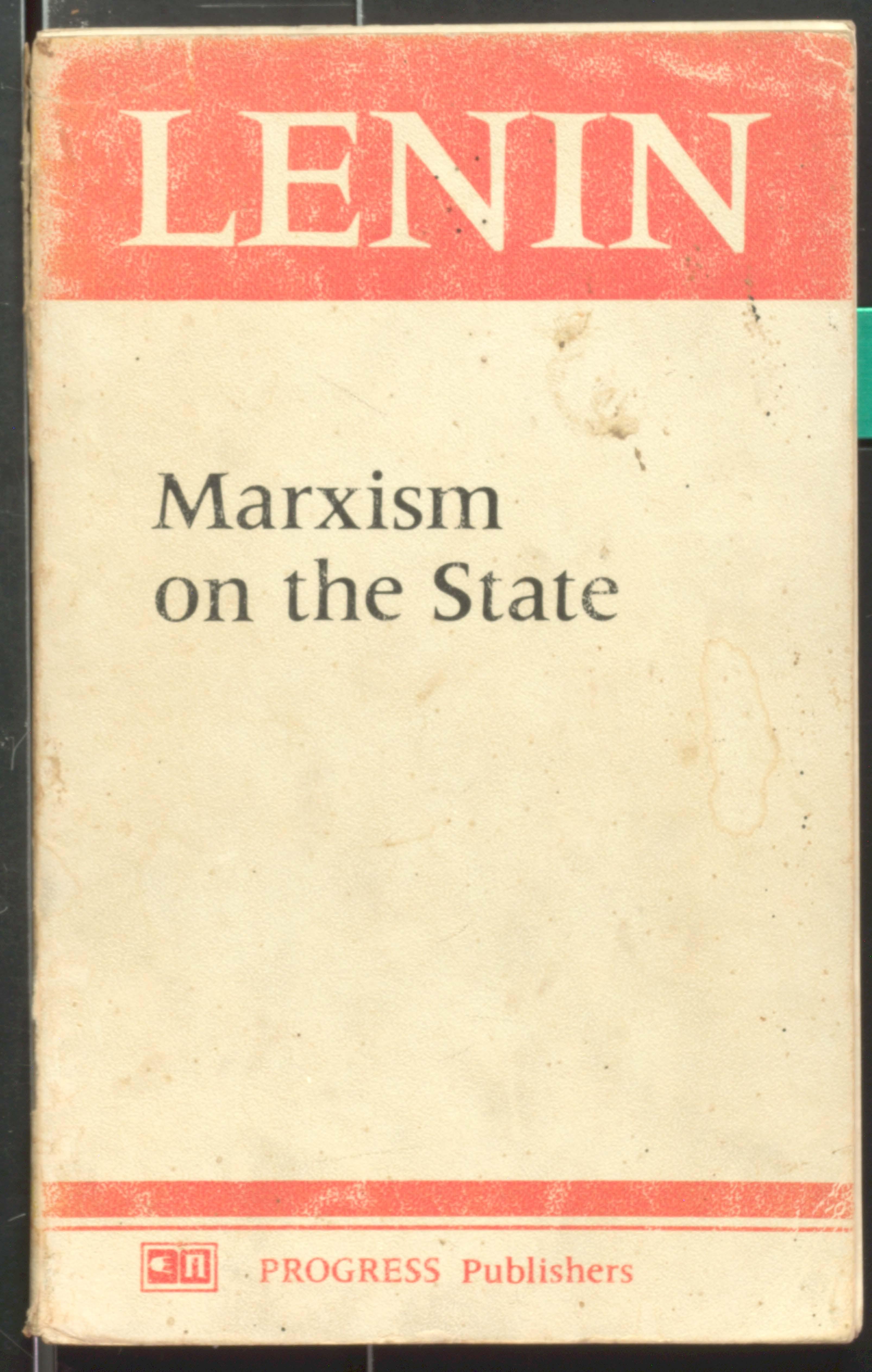 Lenin Marxism on the State