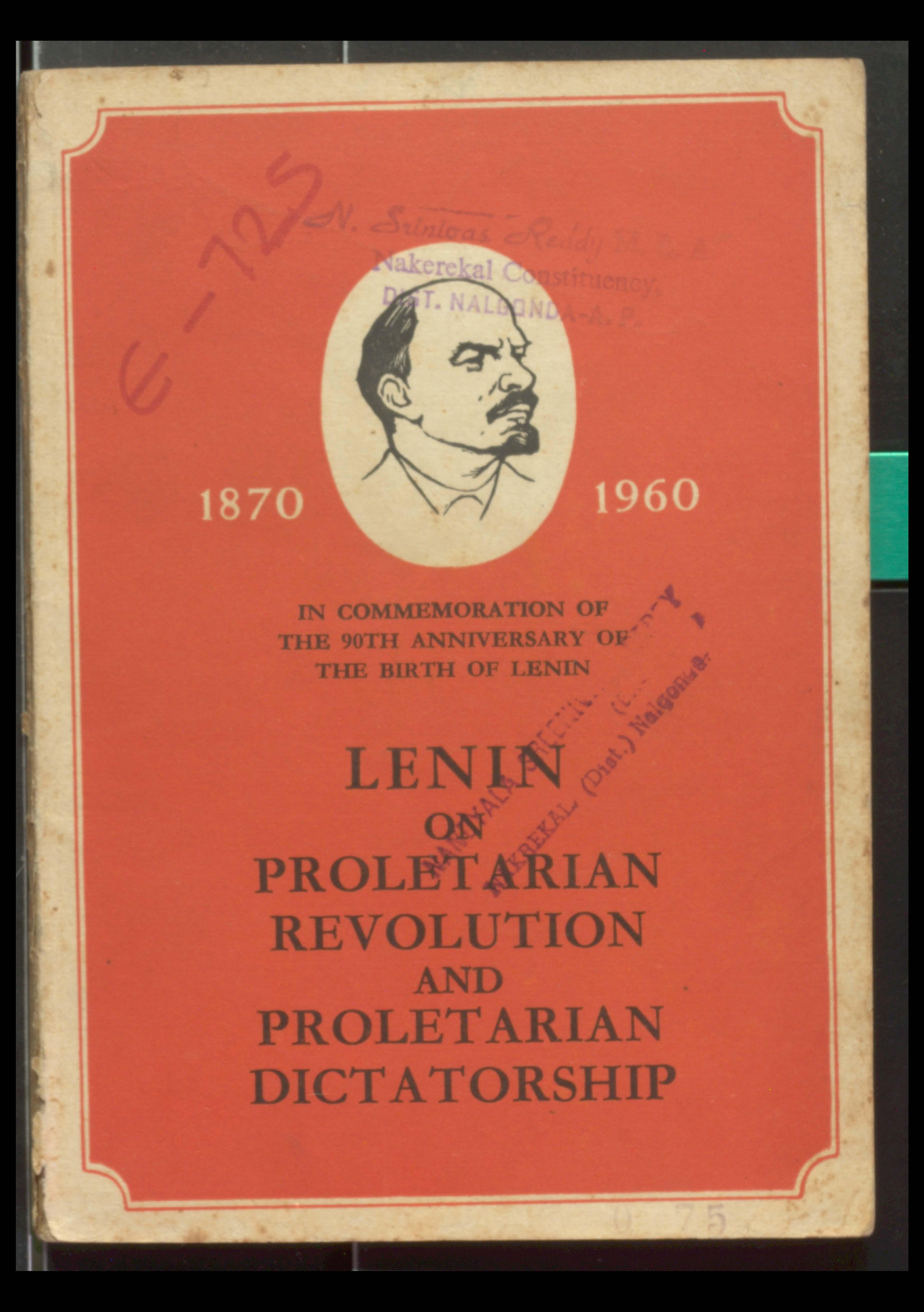 Lenin Proletarian Revolution And Proletari