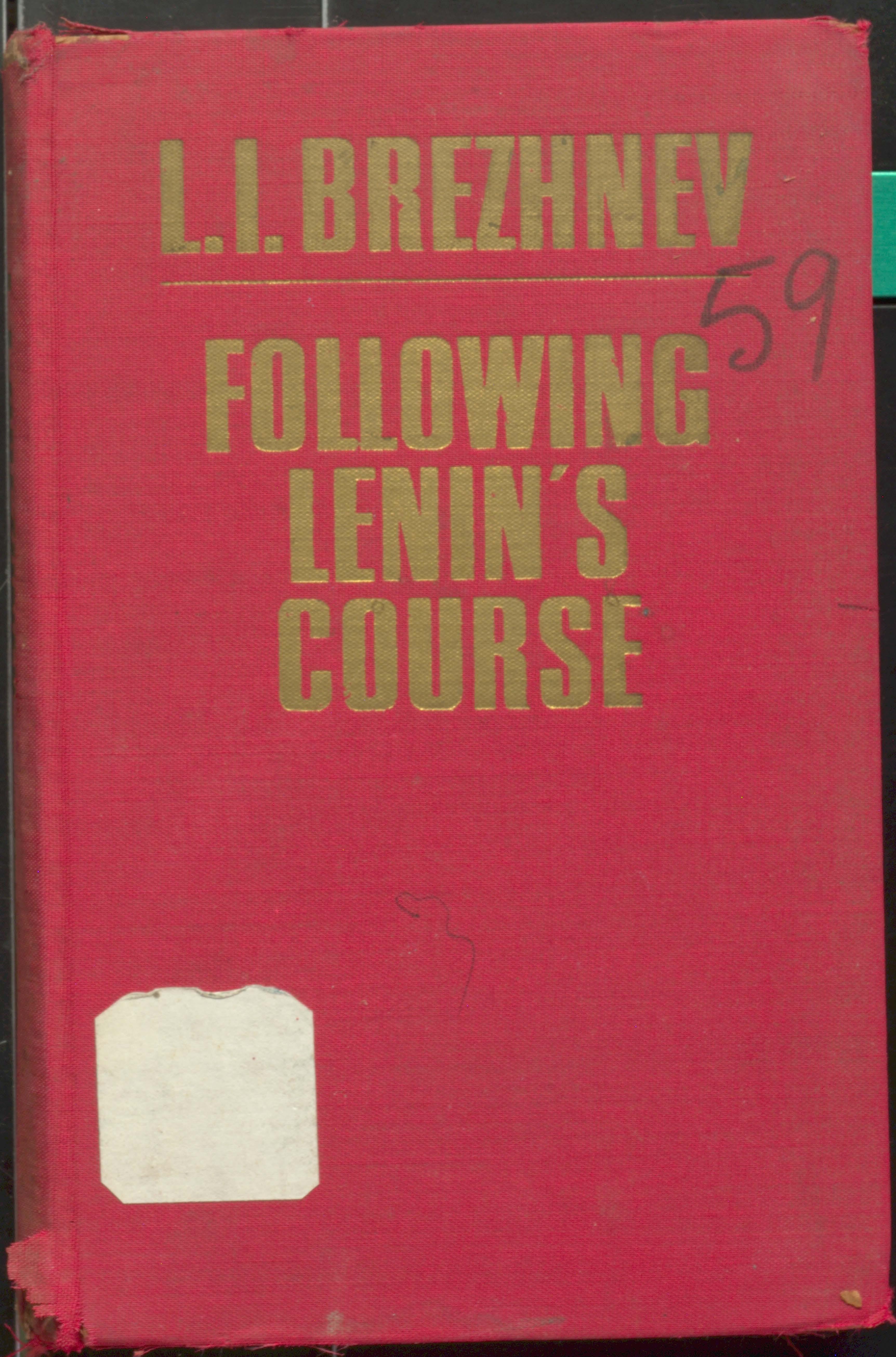 Following Lenins Course