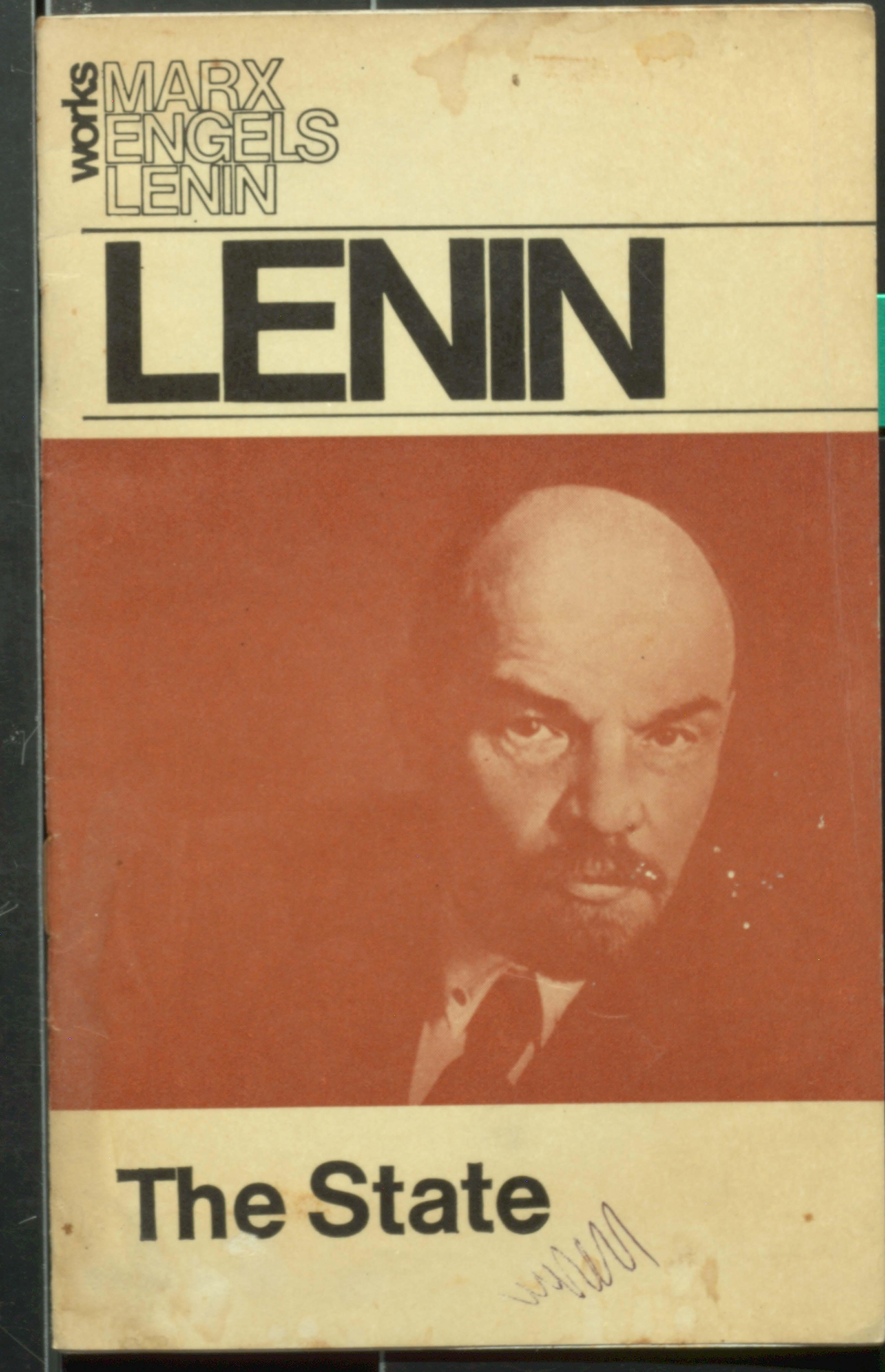 Marx  engels lenin the state