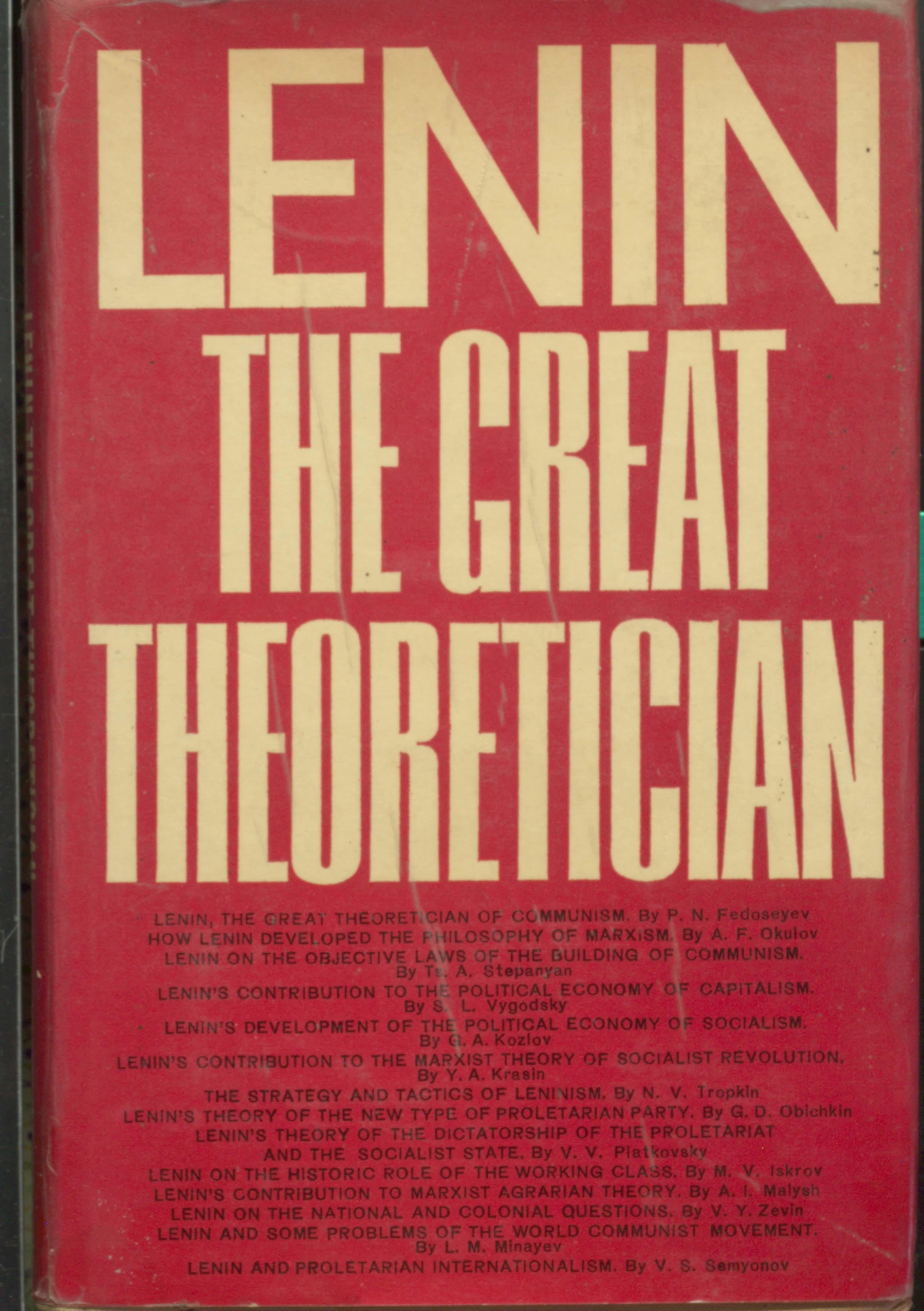 The Creat theoretician