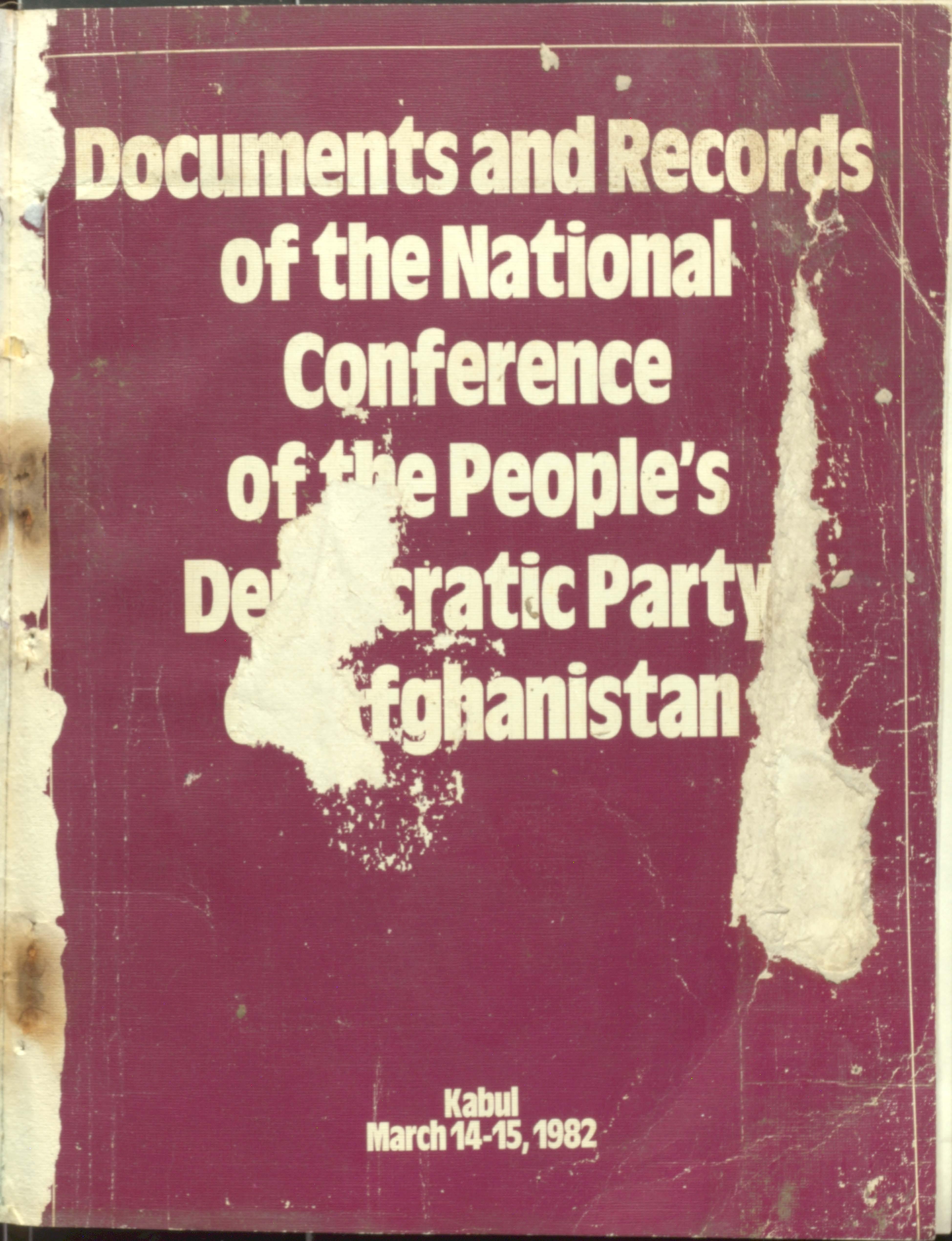 Documents And Records of The National