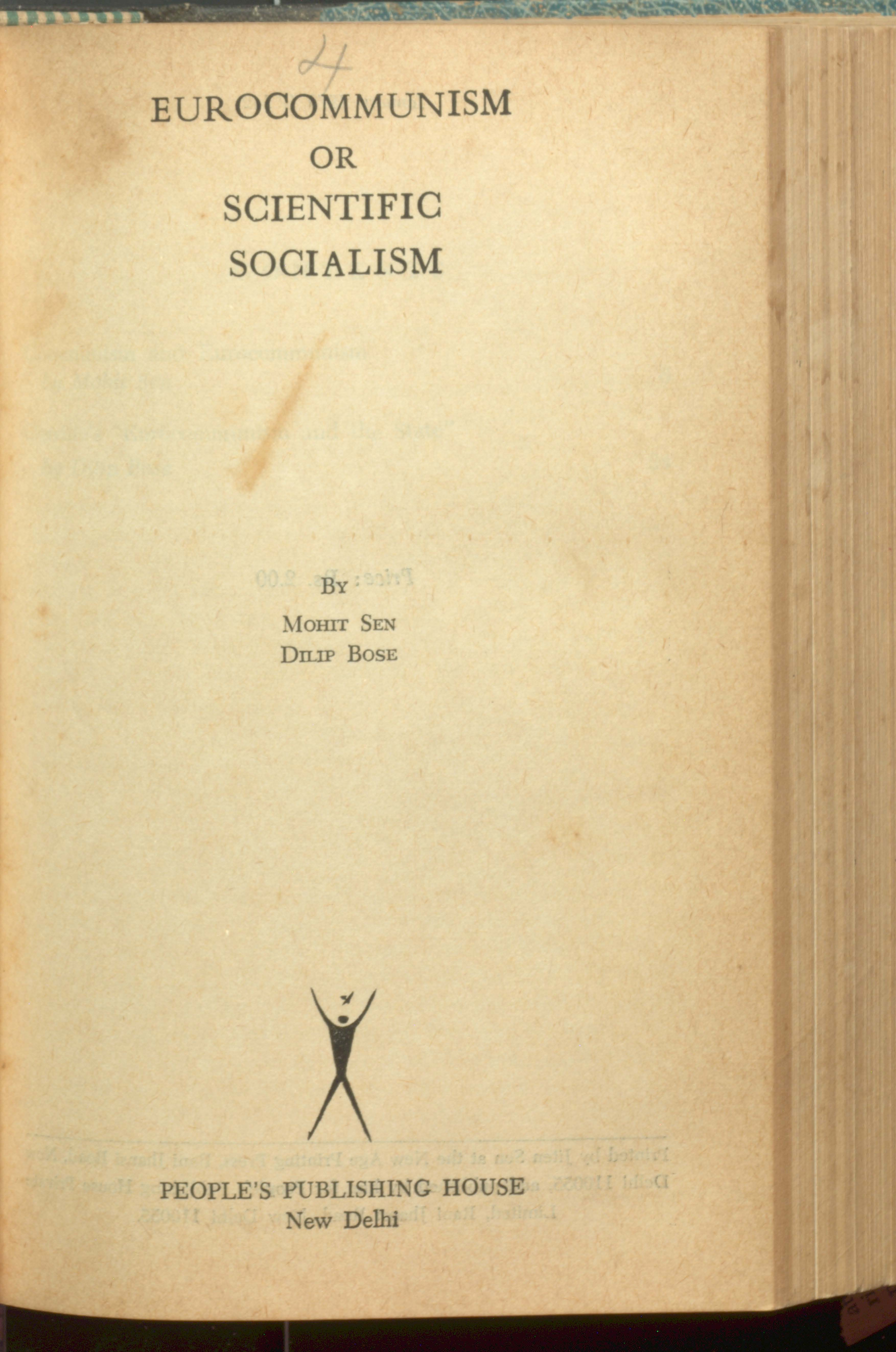 EUROCOMMUNISM OR SCIENTIFIC SOCIALISM