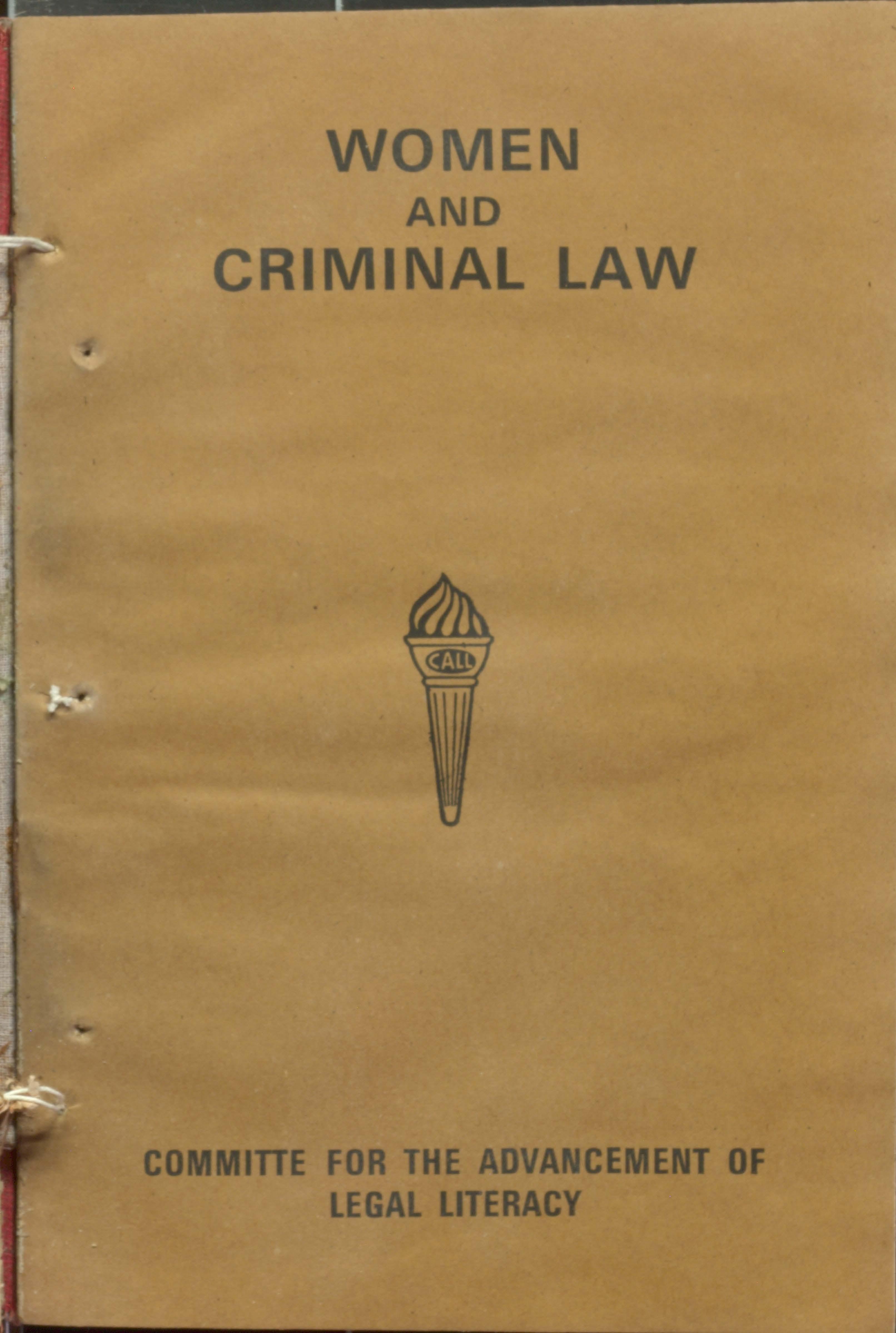 Women and Criminal Law