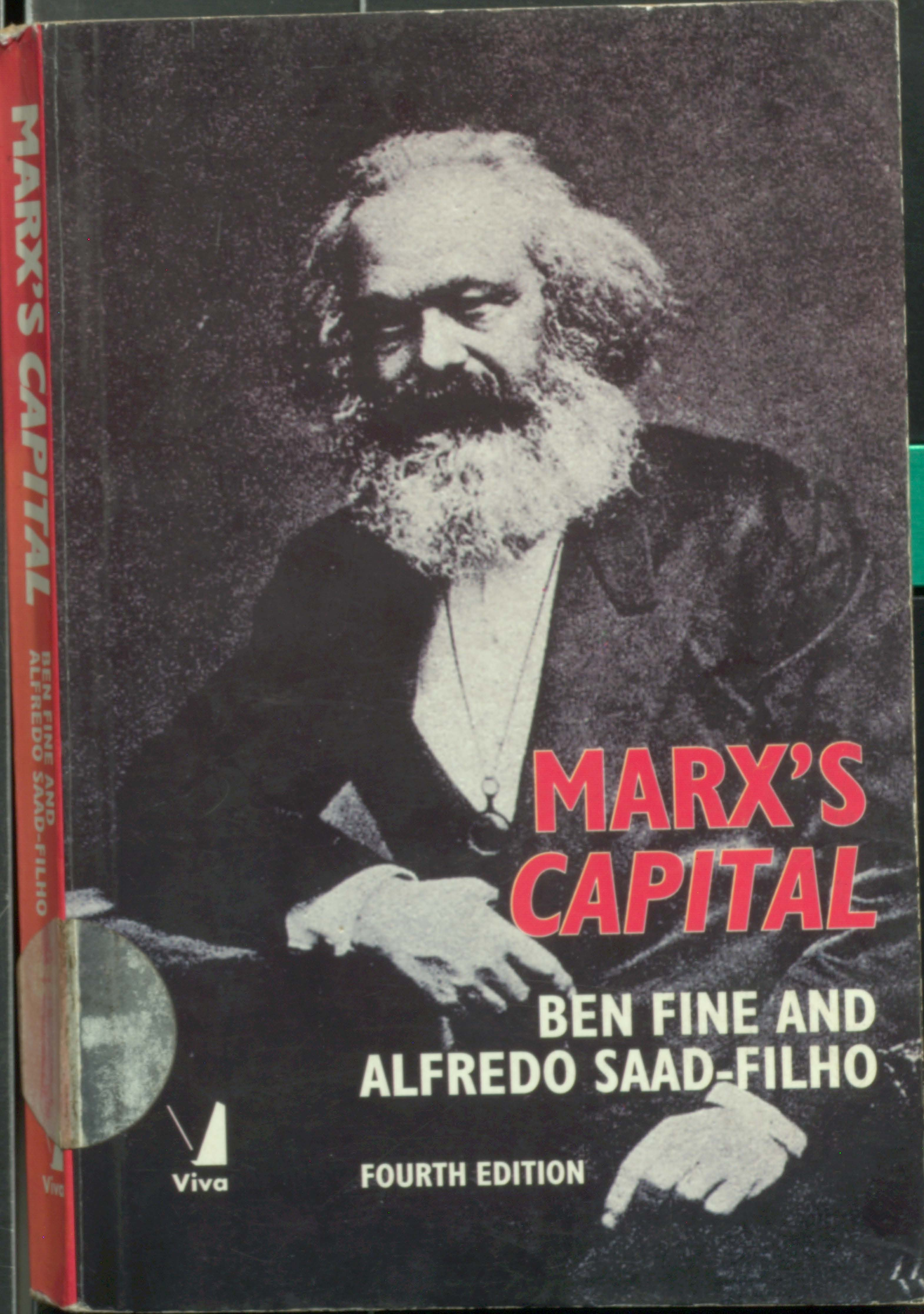 MARX'S CAPITAL ben fine and alfredo saad-filho (fourth edition)