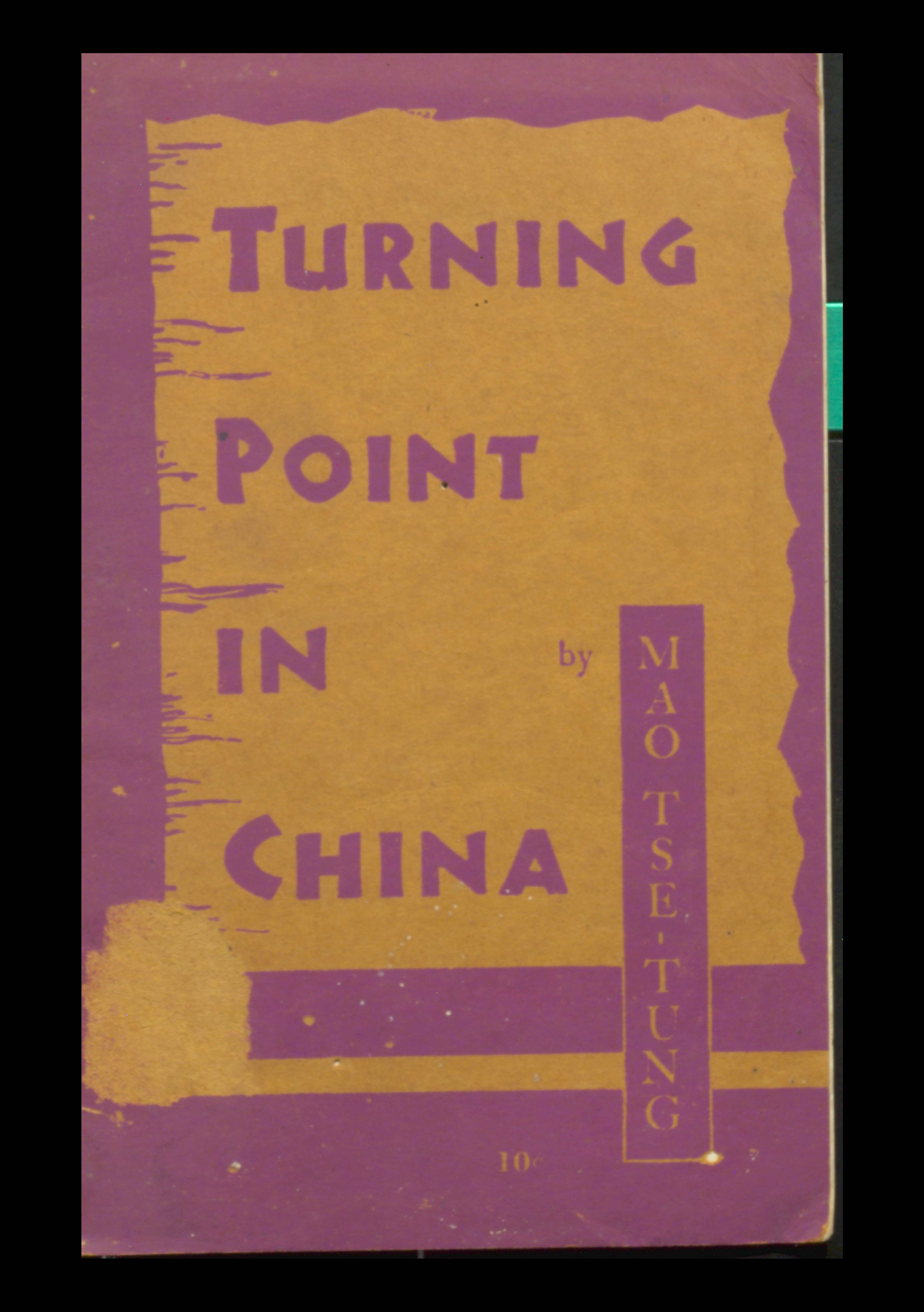 Turning point in china 