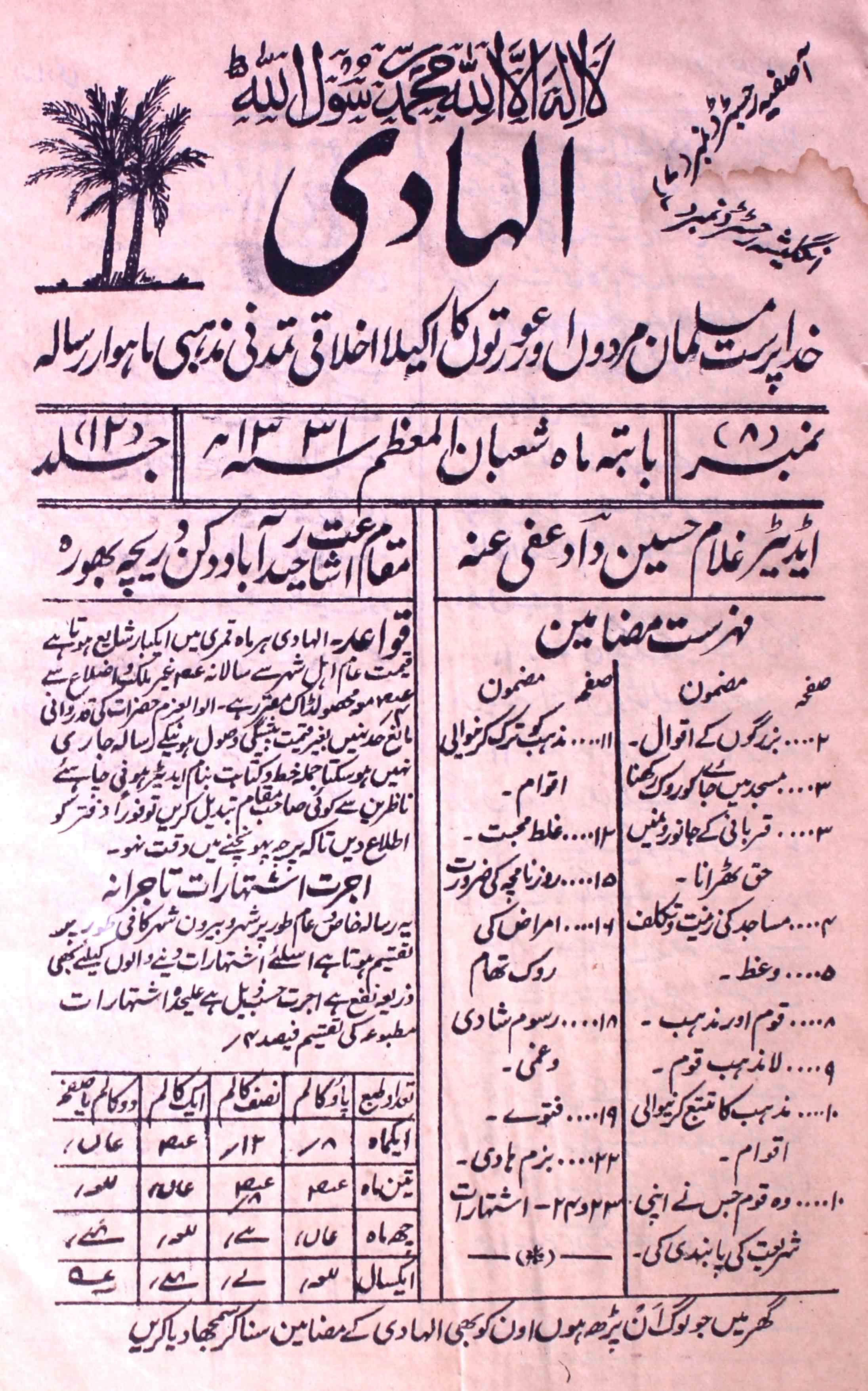 Al-hadi-shumara-number-008-ghulam-husain-magazines-1