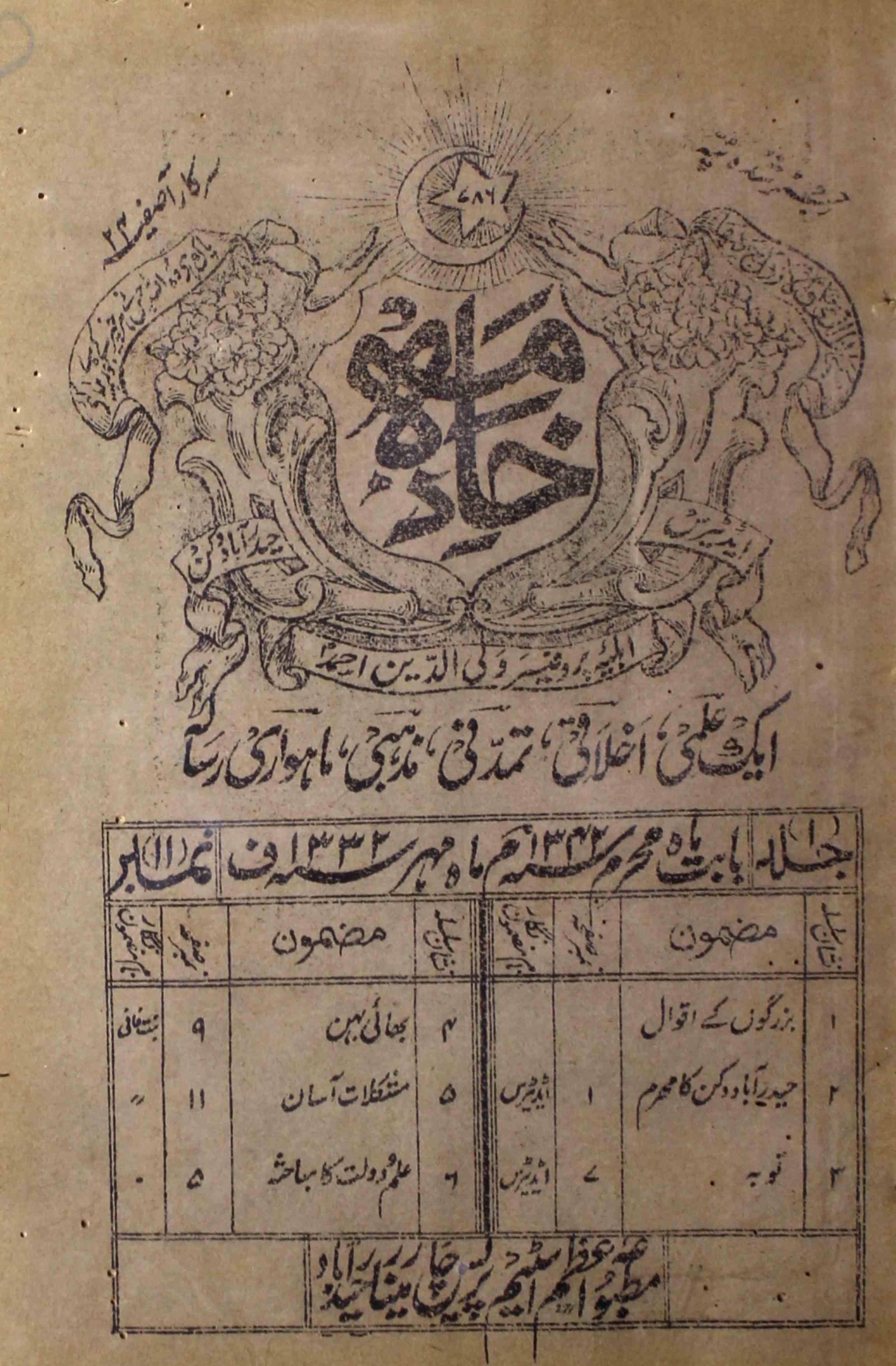 khadima-sumarah-number-011-ahliya-prof-waliuddin-ahmad-magazines