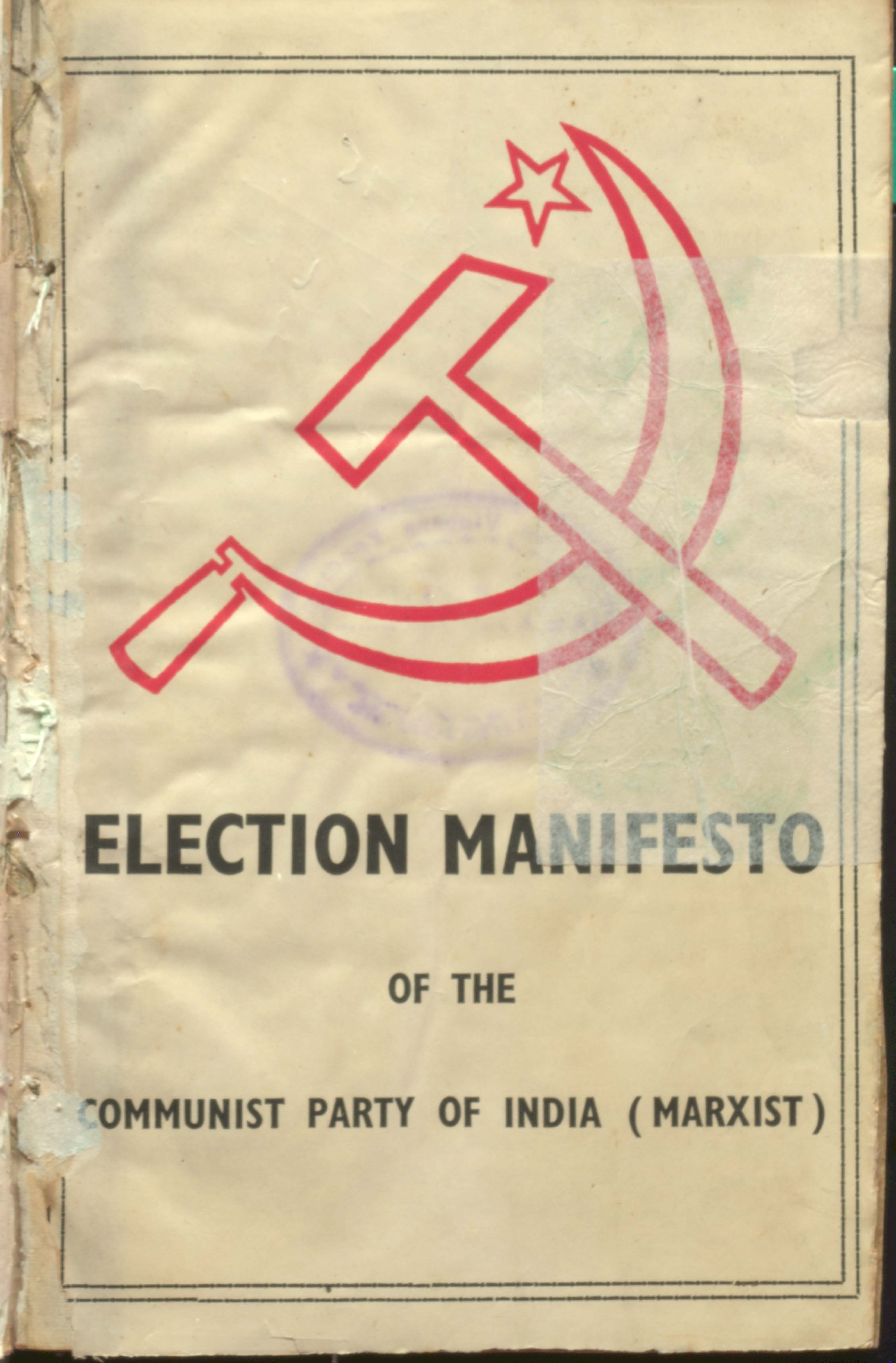 Election Manifesto of the CPI(M)